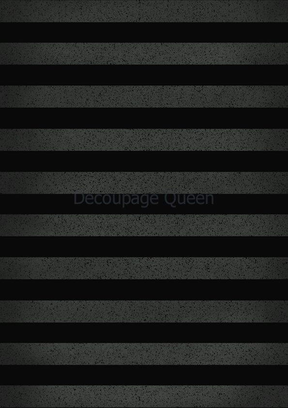 Dainty and the Queen - Black and Grey Stripes 0616