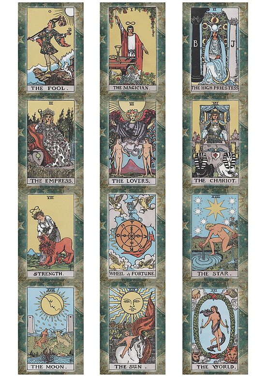 Iveta Ziedina - Tarot Major Arcana 12 pack 0934
