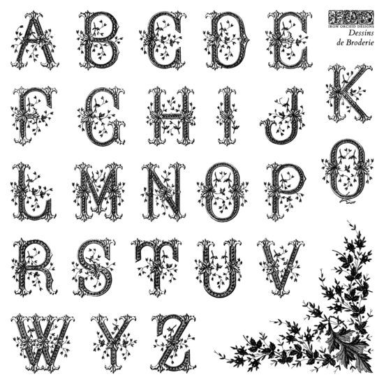 Dessins de Broderie Labels