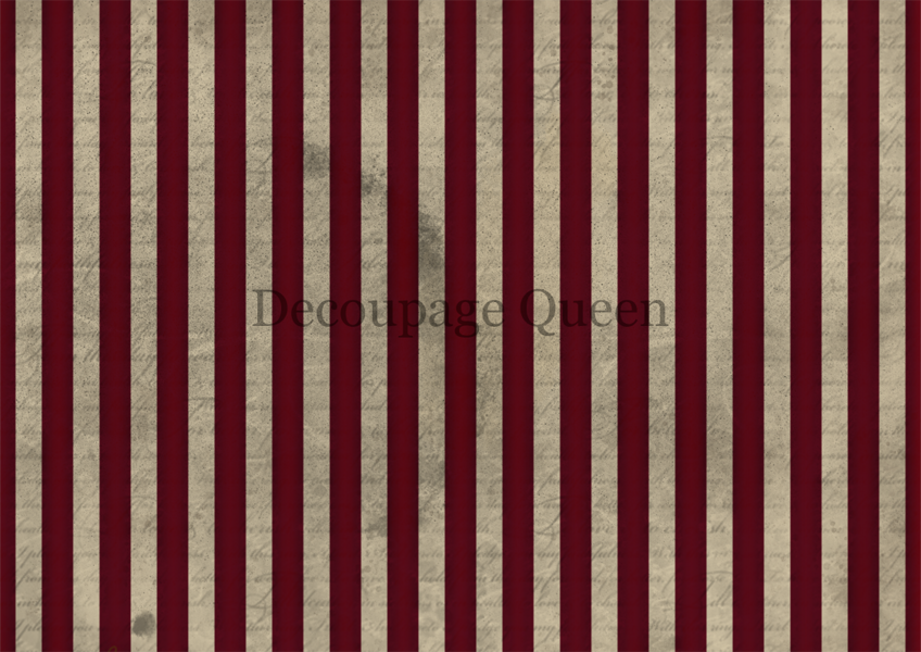 Dainty and the Queen - Red Stripes