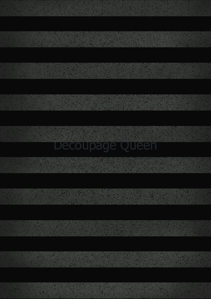 Dainty and the Queen - Black and Grey Stripes 0616