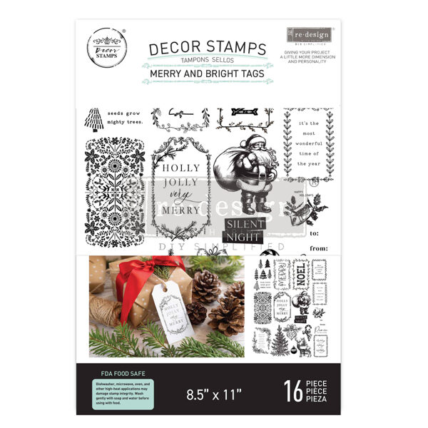 Merry and Bright Tags