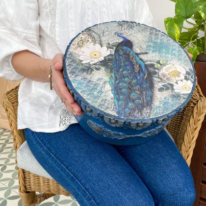 Decoupage Queen viesmākslinieka darbs