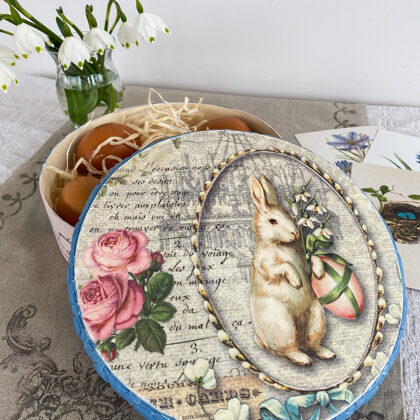 Decoupage Queen Dizaina komandas darbs, Marts, 2022