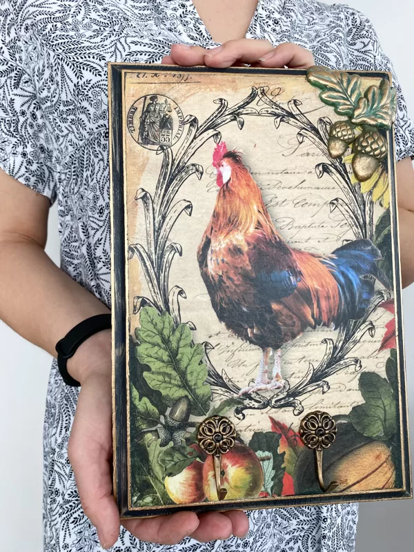 Decoupage Queen viesmākslinieka darbs