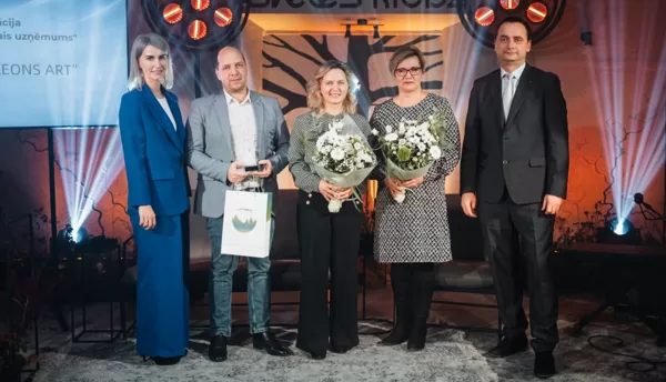 Hameleons Art  - Inovatīvākais uzņēmums Jelgavas Novadā, 2024